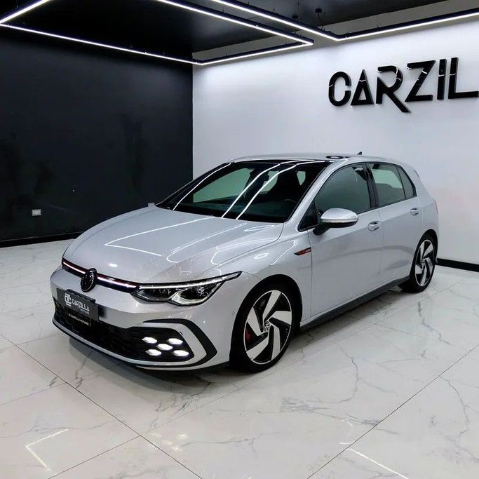 Used Volkswagen Golf GTI VIII, 2.0 l, 2024 in Dubai by Carzilla Motors, Silver color. GCC Specs | AUTO.AE