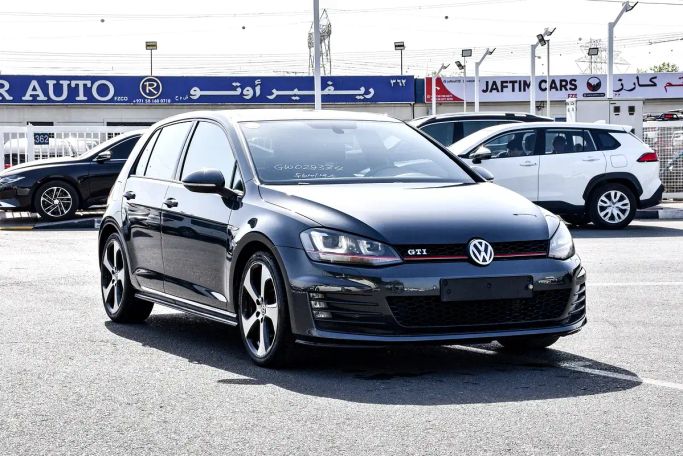 Used Volkswagen Golf GTI VII, 2.0 l, 2016 in Dubai by RIVER AUTO FZCO, Black color. Korean Specs | AUTO.AE