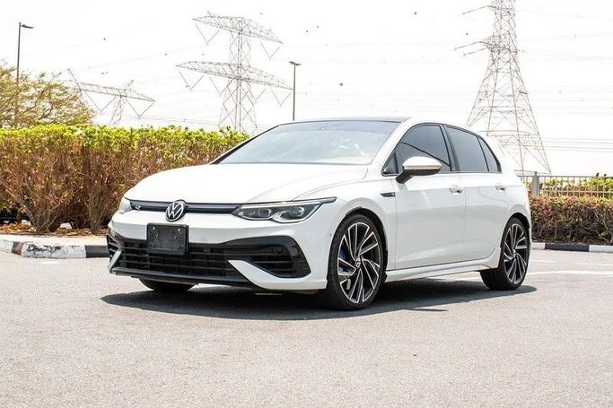 Used Volkswagen Golf R VIII, 2.0 l, 2022 in Dubai by Global Network Motors , White color. GCC Specs | AUTO.AE