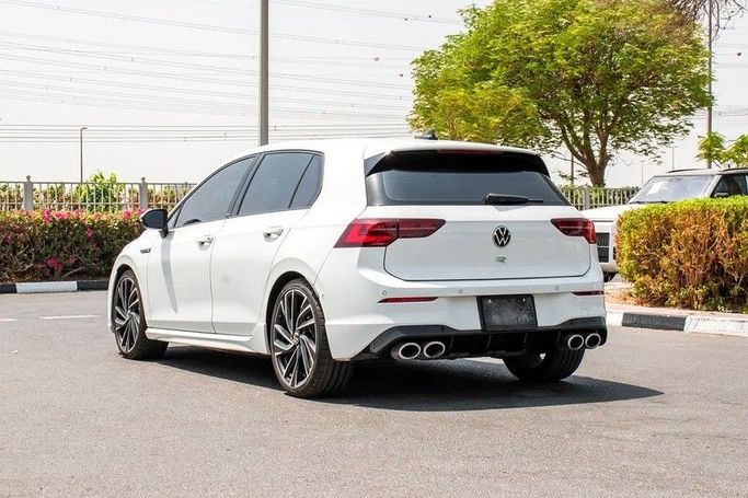 Used Volkswagen Golf R VIII, 2.0 l, 2022 in Dubai by Global Network Motors , White color. GCC Specs | AUTO.AE
