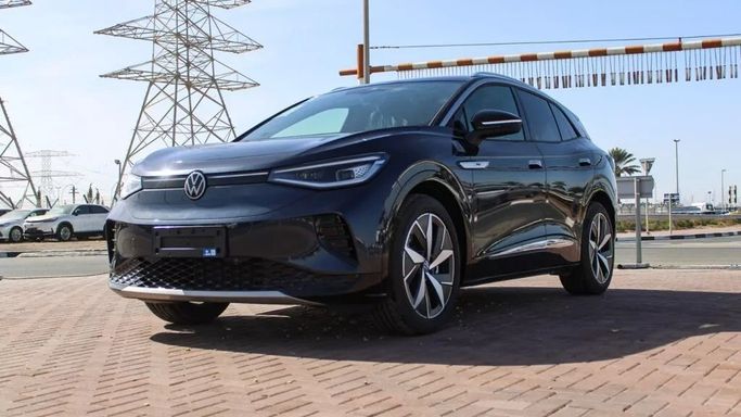 جديدة Volkswagen ID.4, 2022 في في دبي من Mizdawy Motors LLC، اللون أزرق داكن. مواصفات الخليج | AUTO.AE