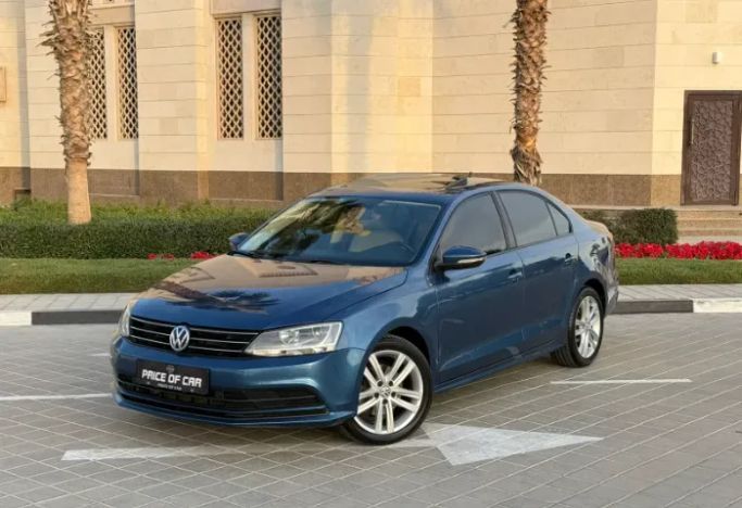 Новый Volkswagen Jetta VI Рестайлинг, 2.5 л, 2018 в Дубае от Price Of Car Синий цвет.  | AUTO.AE