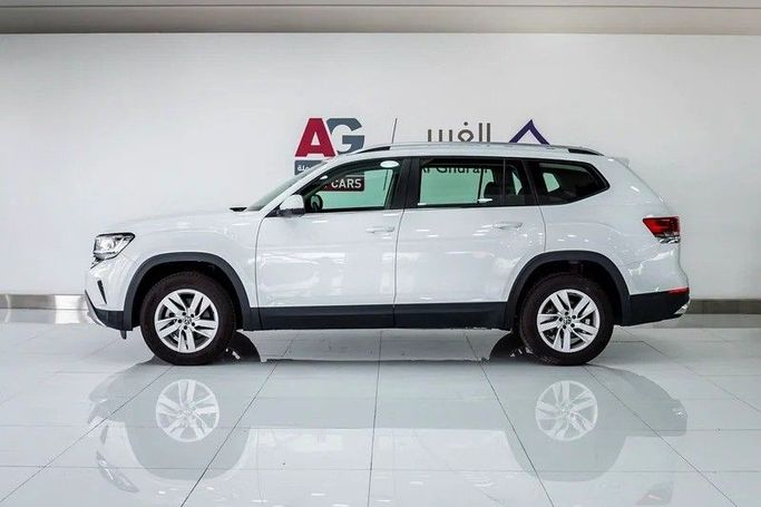 Used Volkswagen Teramont I, 3.6 l, 2022 in Dubai by AG Motors, White color. GCC Specs | AUTO.AE