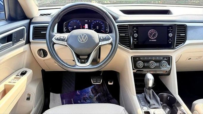 Подержанный Volkswagen Teramont I Рестайлинг, 3.6 л, 2021 в Дубае от AG Motors Синий цвет. GCC | AUTO.AE