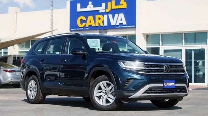 Used Volkswagen Teramont I Facelift (China Market), 2.5 l, 2022 in Dubai by Cariva Used Cars , Blue color.  | AUTO.AE