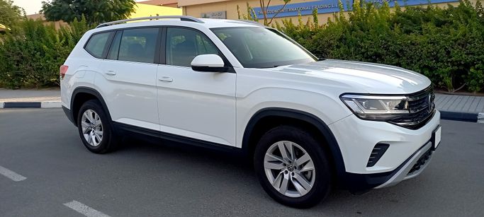 Подержанный Volkswagen Teramont I Рестайлинг, 3.6 л, 2022 в Дубае Белый цвет. GCC | AUTO.AE | Объявление #265382
