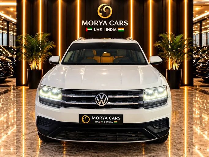 Used ⁦Volkswagen Teramont I, 2.0 l, 2018⁩ in UAE, Dubai by Morya Jeswani Cars, White color. GCC Specs | AUTO.AE | Listing #288495