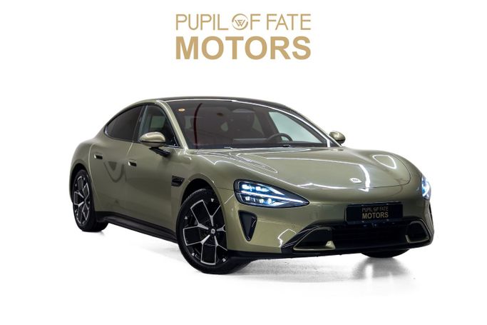 Новый Xiaomi SU7 Pro, 2024 в Дубае от PUPIL OF FATE MOTORS Зеленый цвет. Other | AUTO.AE