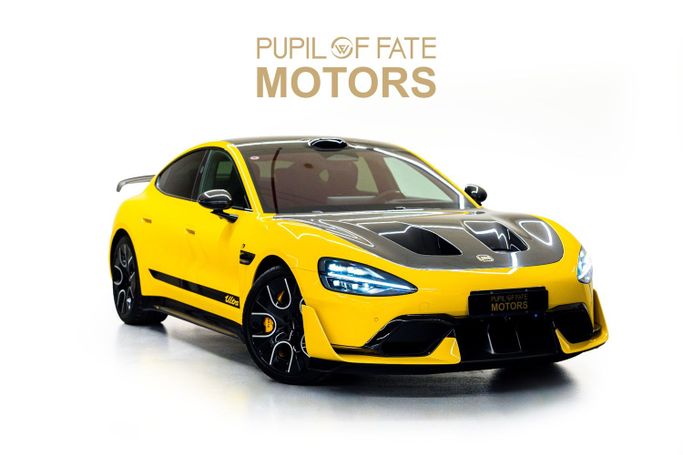 New Xiaomi SU7 Ultra, 2025 in Dubai by PUPIL OF FATE MOTORS, Yellow color. Other | AUTO.AE | Listing #258390