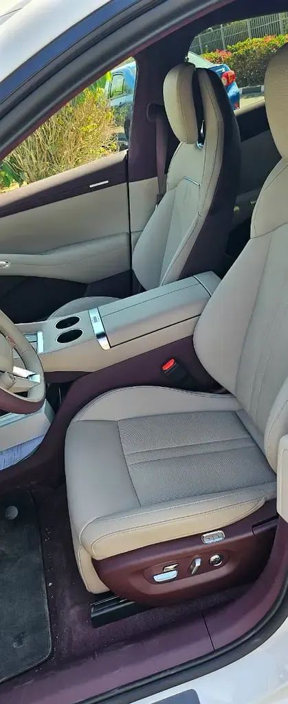 New Xiaomi YU7, 2025 in Dubai by ABA Cars, White color. Chinese Specs | AUTO.AE