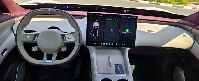 New Xiaomi YU7, 2025 in Dubai by ABA Cars, White color. Chinese Specs | AUTO.AE