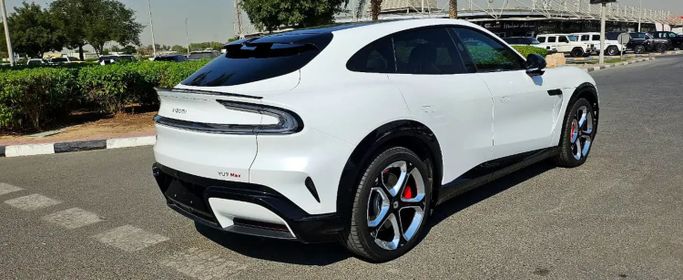 New Xiaomi YU7, 2025 in Dubai by ABA Cars, White color. Chinese Specs | AUTO.AE