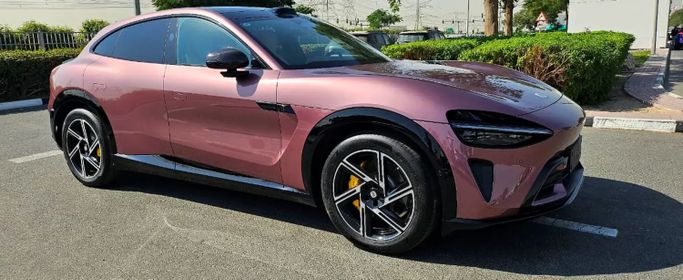 Used Xiaomi YU7, 2025 in Dubai by ABA Cars, Purple color. Chinese Specs | AUTO.AE