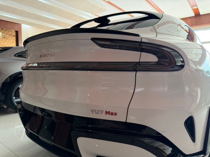 New Xiaomi YU7, 2025 in Dubai by Billion Auto , White color. Chinese Specs | AUTO.AE