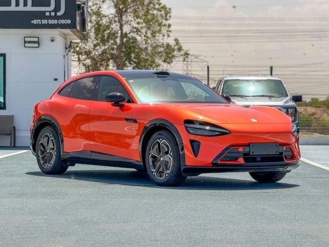 New Xiaomi YU7 Max, 2025 in Dubai by ZEESHAN MOTORS FZCO, Orange color. Chinese Specs | AUTO.AE