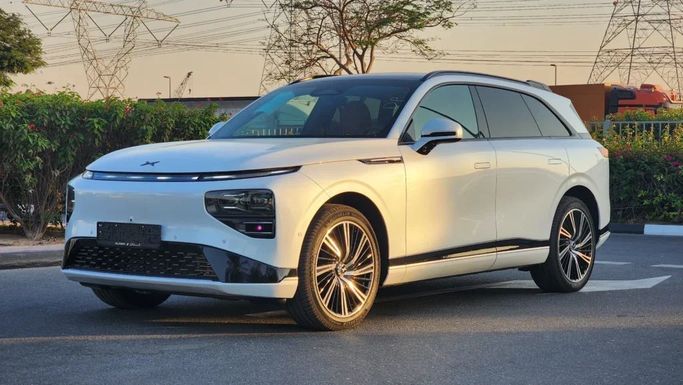 New Xpeng G9, 2024 in Dubai by Alwan Global Cars, White color. Other | AUTO.AE