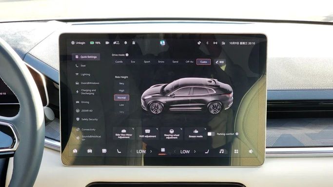 New Zeekr 001 I Facelift, 2023 in Dubai by Alwan Global Cars, White color. Other | AUTO.AE