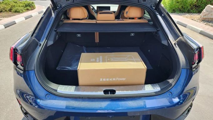 New Zeekr 001 I Facelift, 2024 in Dubai by Alwan Global Cars, Blue color. Other | AUTO.AE