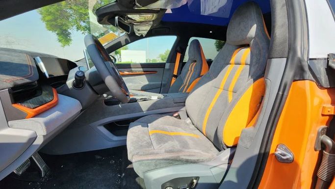 New Zeekr 001 I Facelift, 2024 in Dubai by Alwan Global Cars, Orange color. Other | AUTO.AE