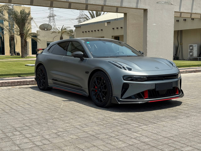 New Zeekr 001 FR I Facelift, 2024 in Dubai by EvExperts, Grey color. Chinese Specs | AUTO.AE