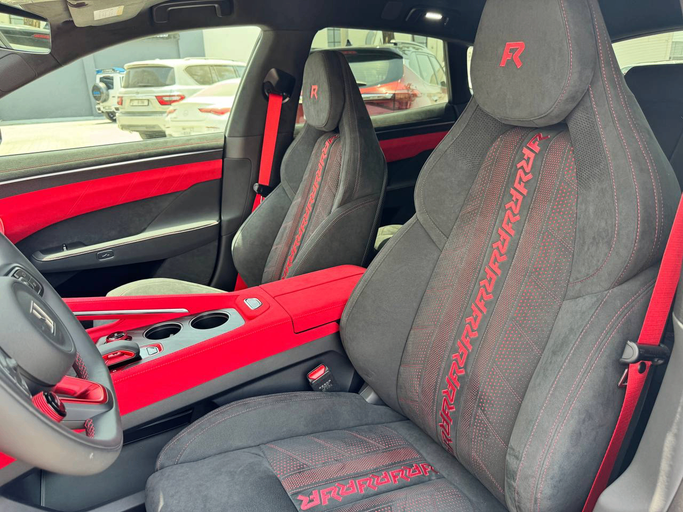 New Zeekr 001 FR I Facelift, 2024 in Dubai by EvExperts, Grey color. Chinese Specs | AUTO.AE