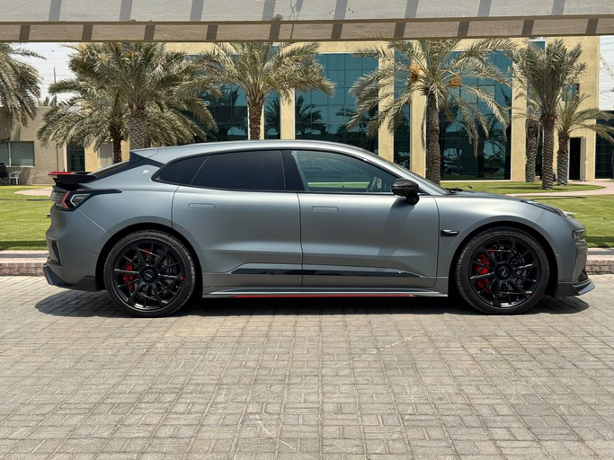 New Zeekr 001 FR I Facelift, 2024 in Dubai by EvExperts, Grey color. Chinese Specs | AUTO.AE