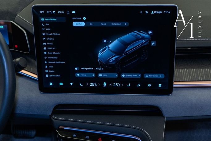 Подержанный Zeekr 001 I, 2024 в Дубае от A1 Luxury Motors Черный цвет. GCC | AUTO.AE