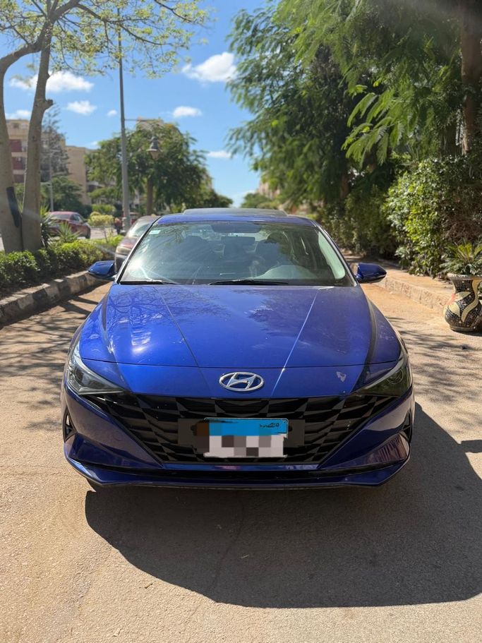 Used ⁦Hyundai Elantra VII (CN7), 1.6 l, 2021⁩ in Egypt, Alexandria by Car City, Blue color. Other | AUTO.AE | Listing #287603