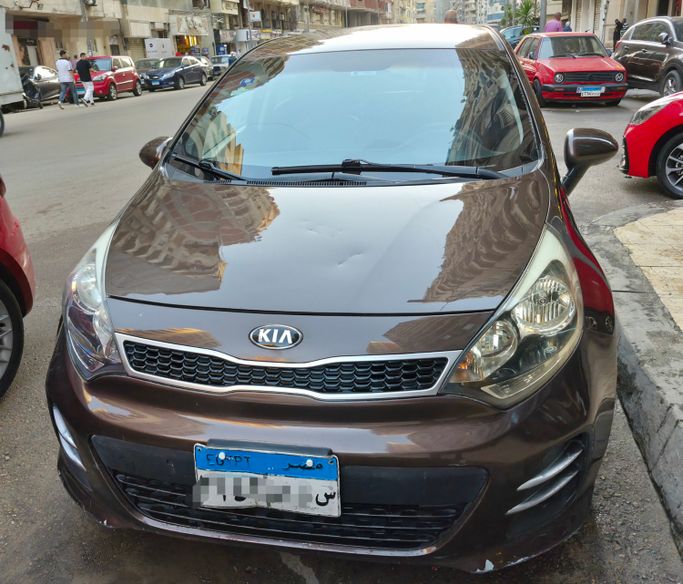 Подержанный ⁦Kia Rio III Рестайлинг (Global market), 1.4 л, 2016⁩ в Египет, Александрия от Car City Коричневый цвет. Африканская | AUTO.AE | Объявление #295259