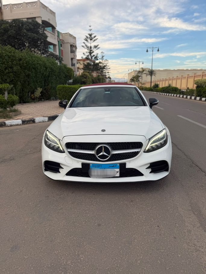 Used ⁦Mercedes-Benz C-Class 180 IV (W205) Facelift, 1.6 l, 2019⁩ in Egypt, Alexandria by Car City, White color. African Specs | AUTO.AE | Listing #288634