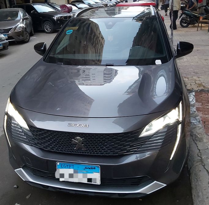 Used ⁦Peugeot 3008 II Facelift (P84), 1.6 l, 2021⁩ in Egypt, Alexandria by Car City, Grey color. African Specs | AUTO.AE | Listing #291785