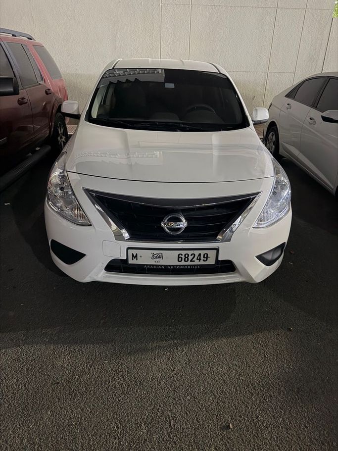 Nissan Sunny فيس ليفت N17, 2024  سيدان للتأجير في في الفجيرة من SINDBAD AL KHALEEJ، اللون أبيض | AUTO.AE | إعلان #1601