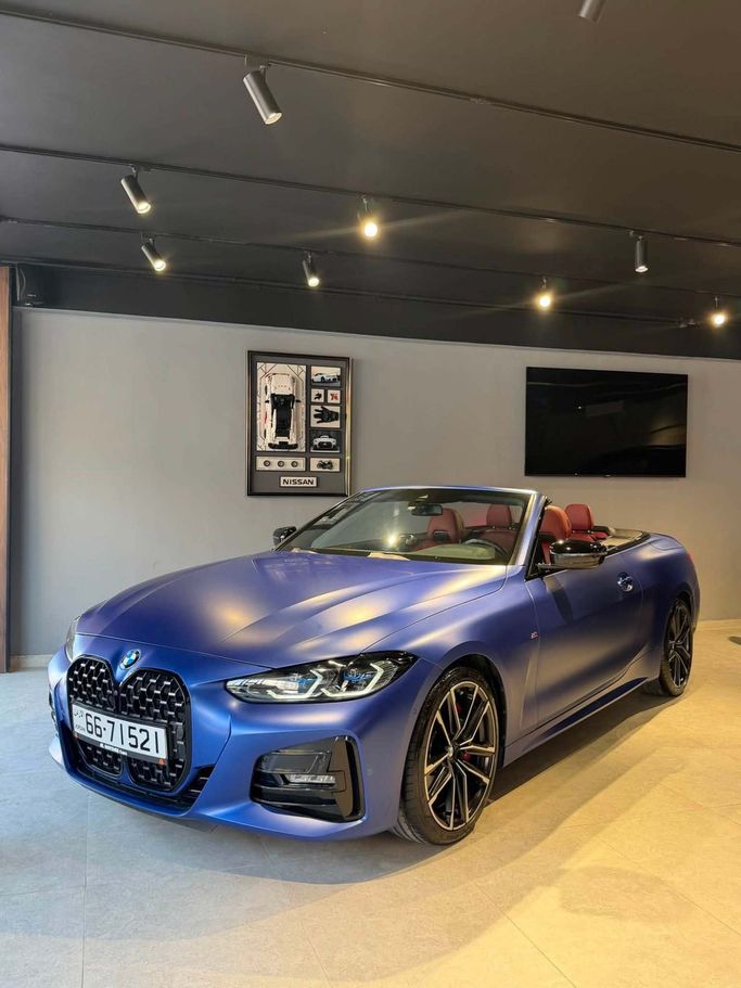 مستعملة BMW 4 Series 430i ز 22، ز 23، ز 26، 2.0 لتر، 2023 في الأردن، عمان من AL HAYDAR CARS، اللون أزرق.  | AUTO.AE | إعلان #296540