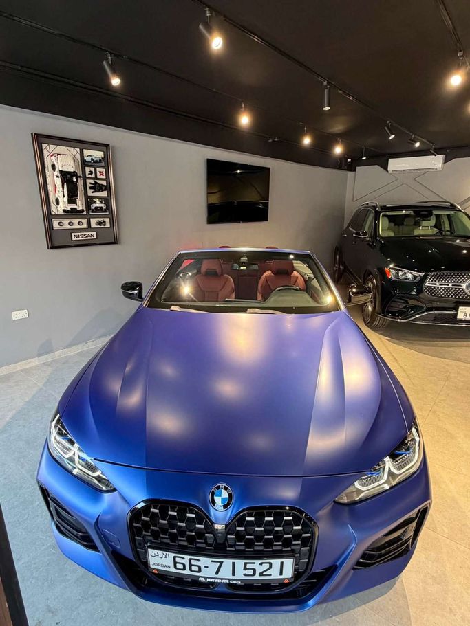 مستعملة BMW 4 Series 430i ز 22، ز 23، ز 26، 2.0 لتر، 2023 في الأردن، عمان من AL HAYDAR CARS، اللون أزرق.  | AUTO.AE | إعلان #296540 — صورة 4 من 9
