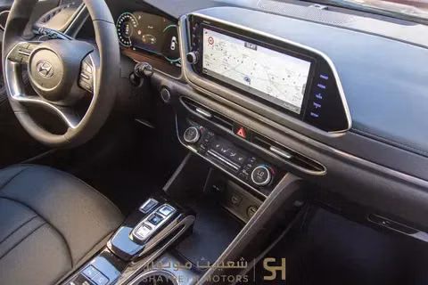 Подержанный Hyundai Sonata VIII (DN8), 2.0 л, 2022 в Иордания, Амман от SHAYBETH MOTORS Черный цвет.  | AUTO.AE | Объявление #295712 — фото 6 из 10