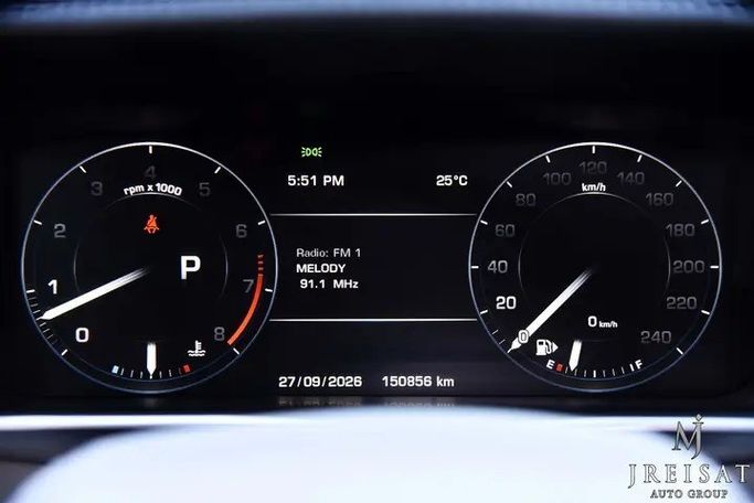 مستعملة Land Rover Range Rover P510 رابعاً، 5.0 لتر، 2016 في الأردن، عمان من JREISAT AUTO GROUP، اللون أسود.  | AUTO.AE | إعلان #295633 — صورة 9 من 16