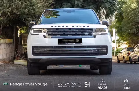 Подержанный Land Rover Range Rover P550e V (L460), 3.0 л, 2024 в Иордания, Амман от SHAYBETH MOTORS Белый цвет.  | AUTO.AE | Объявление #295669