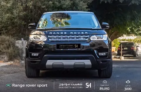 Подержанный Land Rover Range Rover Sport P340 II (L494), 3.0 л, 2017 в Иордания, Амман от SHAYBETH MOTORS Черный цвет.  | AUTO.AE | Объявление #295714