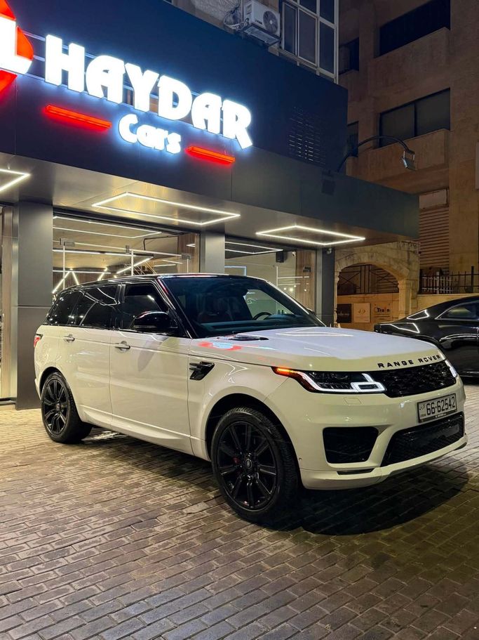 Used Land Rover Range Rover Sport P300 II (L494) Facelift, 2.0 l, 2020 in Jordan, Amman by AL HAYDAR CARS, White color.  | AUTO.AE | Listing #296543 — photo 9 of 15