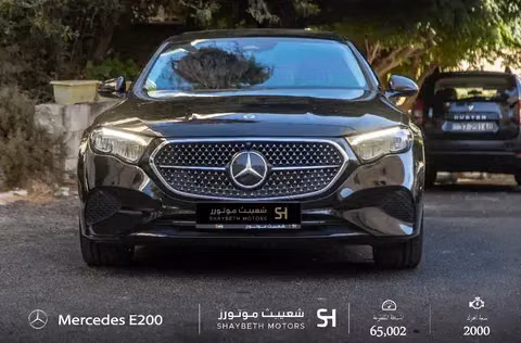 Used Mercedes-Benz E-Class 200 VI (W214, S214), 2.0 l, 2024 in Jordan, Amman by SHAYBETH MOTORS, Black color. European Specs | AUTO.AE | Listing #295613