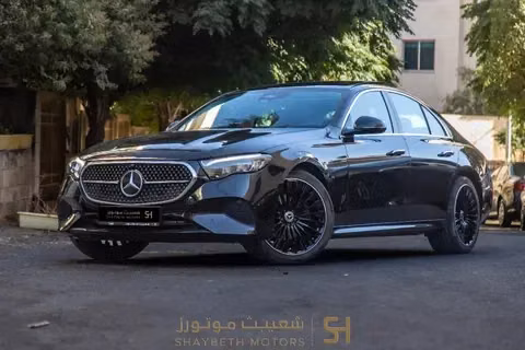 Used Mercedes-Benz E-Class 200 VI (W214, S214), 2.0 l, 2024 in Jordan, Amman by SHAYBETH MOTORS, Black color. European Specs | AUTO.AE | Listing #295613 — photo 2 of 10