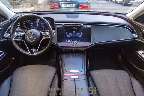 Used Mercedes-Benz E-Class 200 VI (W214, S214), 2.0 l, 2024 in Jordan, Amman by SHAYBETH MOTORS, Black color. European Specs | AUTO.AE | Listing #295613 — photo 4 of 10