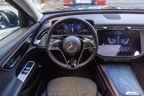 Used Mercedes-Benz E-Class 200 VI (W214, S214), 2.0 l, 2024 in Jordan, Amman by SHAYBETH MOTORS, Black color. European Specs | AUTO.AE | Listing #295613 — photo 5 of 10