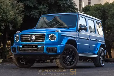 Новый Mercedes-Benz G-Class 580 III (W465) Рестайлинг, 2025 в Иордания, Амман от SHAYBETH MOTORS Синий цвет. Европейская | AUTO.AE | Объявление #295660 — фото 2 из 10