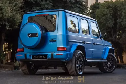 Новый Mercedes-Benz G-Class 580 III (W465) Рестайлинг, 2025 в Иордания, Амман от SHAYBETH MOTORS Синий цвет. Европейская | AUTO.AE | Объявление #295660 — фото 3 из 10