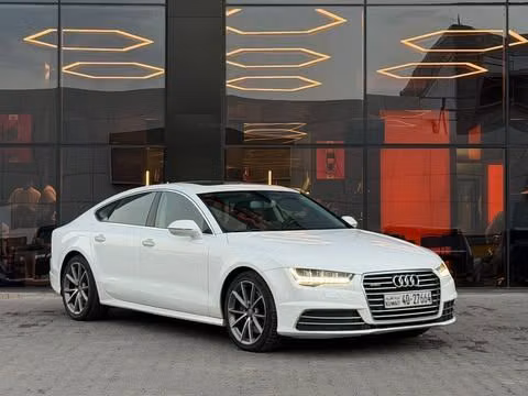 Used ⁦Audi A7 I (4G) Facelift, 3.0 l, 2016⁩ in Kuwait, Al Farwānīyah by ALSALEEM MOTORS, White color.  | AUTO.AE | Listing #289725