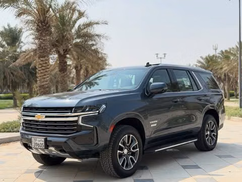 مستعملة ⁦Chevrolet Tahoe V، 6.2 l، 2021⁩ في في الكويت, الفروانية من MARBEYA MOTORS، اللون رمادي.  | AUTO.AE | إعلان #286713
