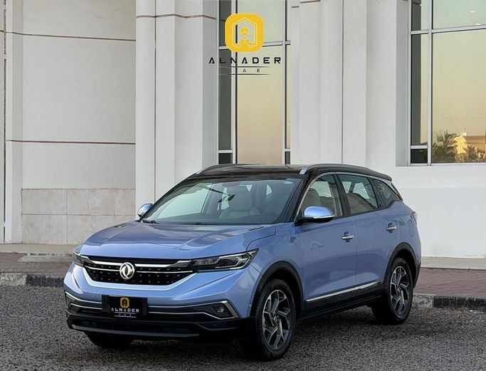Used ⁦DongFeng AX7 I, 2.0 l, 2019⁩ in Kuwait, Al Farwānīyah by ALNADER CAR, Light Blue color.  | AUTO.AE | Listing #287522