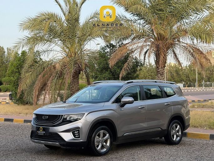 Used ⁦Geely Okavango I, 2.0 l, 2023⁩ in Kuwait, Al Farwānīyah by ALNADER CAR, Grey color.  | AUTO.AE | Listing #287532