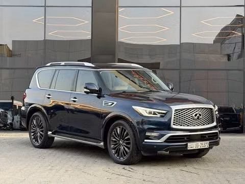 Подержанный ⁦Infiniti QX80 I (Z62) Рестайлинг 3, 5.6 л, 2022⁩ в Кувейт, Аль-Фарванийя от ALSALEEM MOTORS Черный цвет.  | AUTO.AE | Объявление #289421
